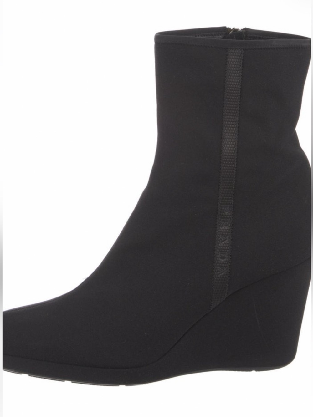 Authenticated Prada women’s Prada Sport Black Nylon boot